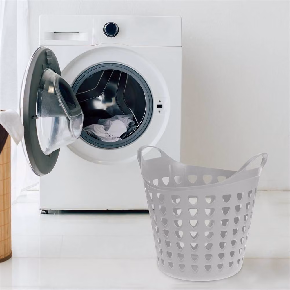 SPETLEK Flexi Basket and Holes with Handles, White, 26L – 2