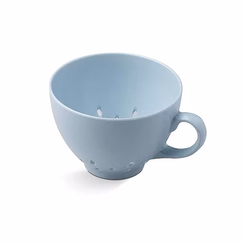 Zeal Melamine Berry Colander with Handles, Blue, 10 cm