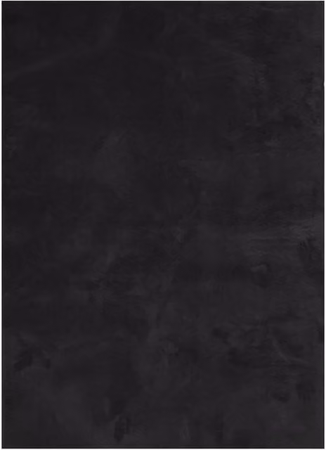 Berkfield Home HUARTE Short Pile Washable Black Polyester Rug, W: 200 cm, L: 280 cm