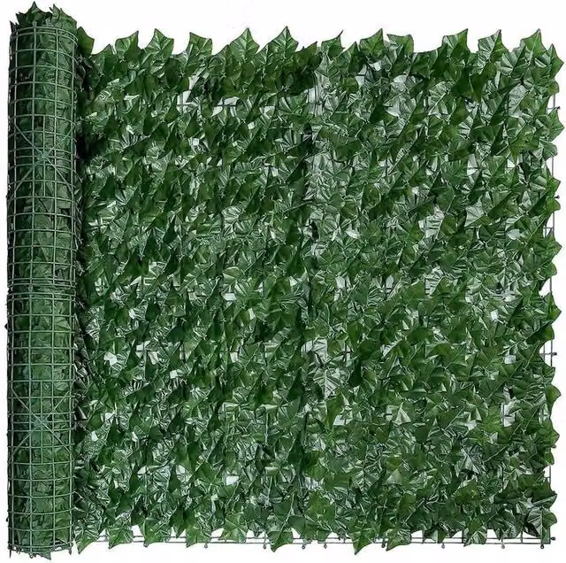 Havendro 3m Artificial Ivy Hedge Privacy Screen in Green