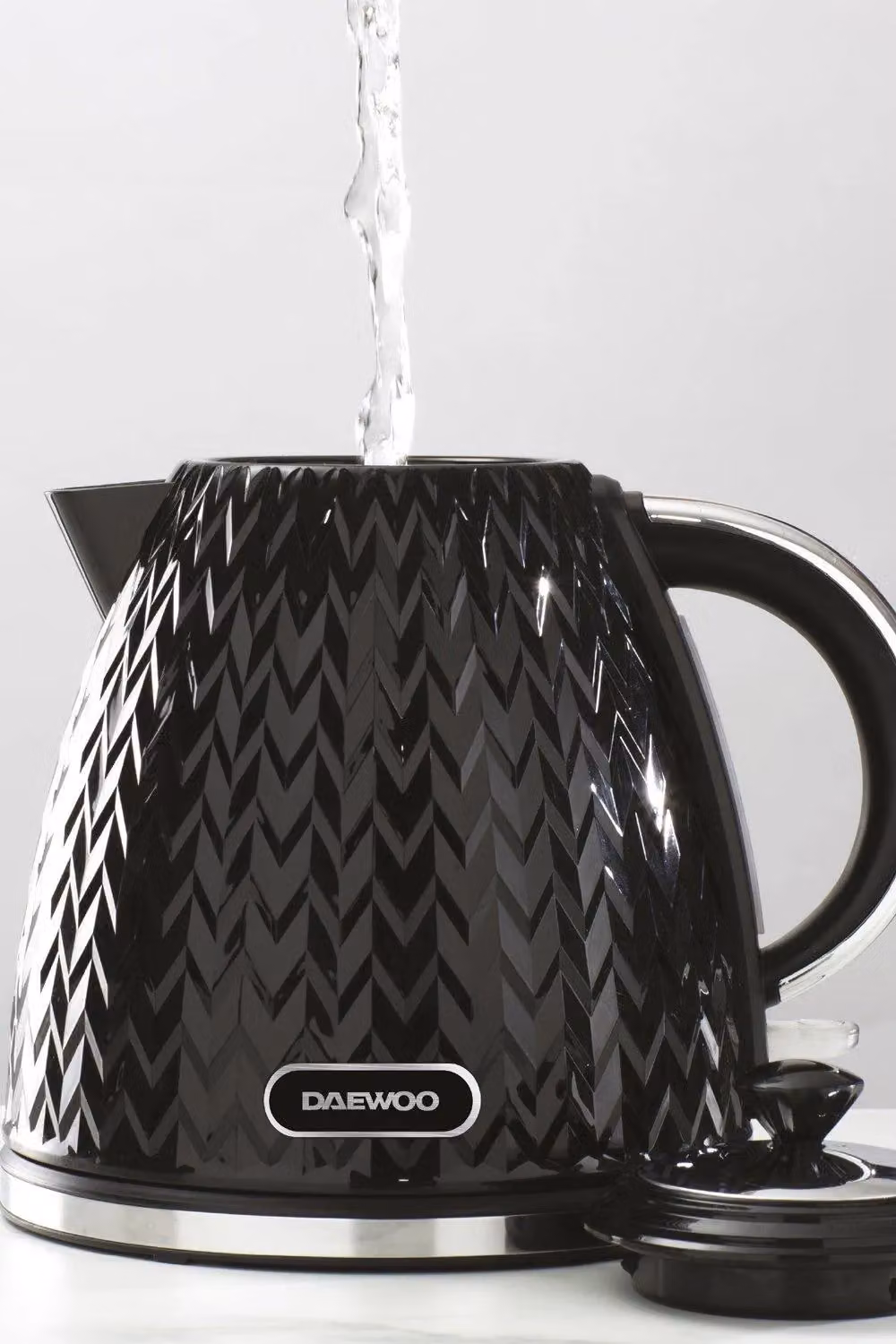 Daewoo Argyle Collection 1.7 l Electric Kettle with Auto Shut Off, Black – 3
