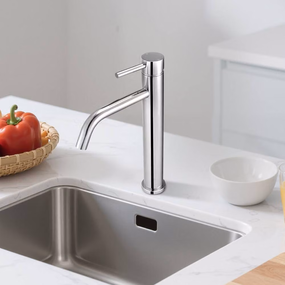 VEVOR Single Lever Kitchen and Bathroom Sink Faucet in Chrome Silver – 2