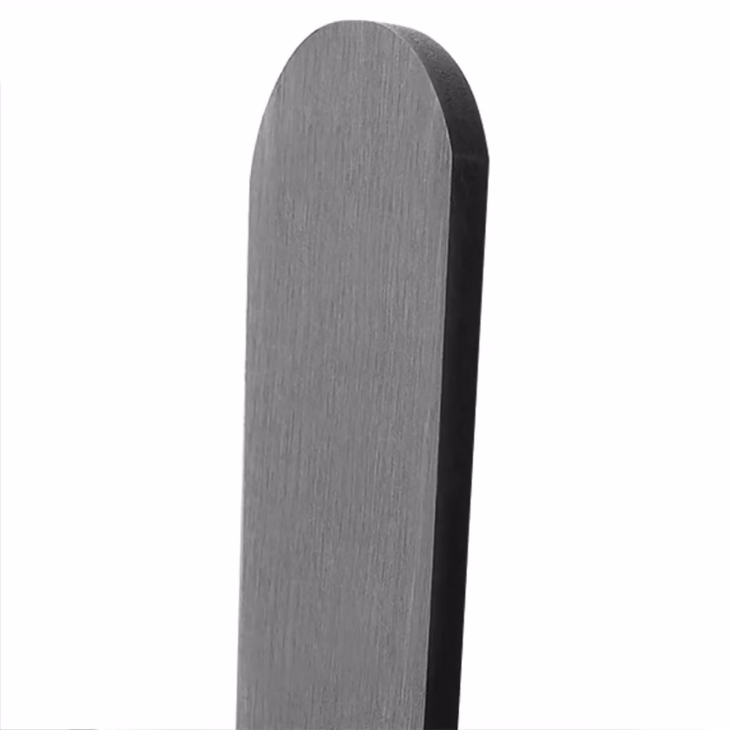 Berkfield Home Grey WPC Palisade Picket Fence, W: 200 cm, H: 100 cm – 3