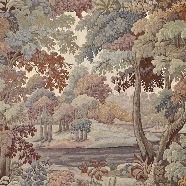 House of Hackney Plantasia Tobacco Botanical Floral Wallpaper in Brown and Multicolour