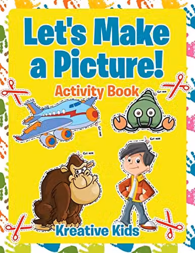 Kreative Kids Let's Make a Picture! Multicolour Children's Activity Book