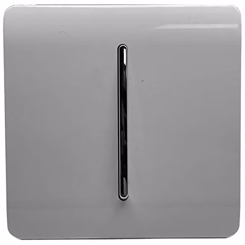 Trendi Modern 1 Gang 3 Way Intermediate Light Switch in Grey