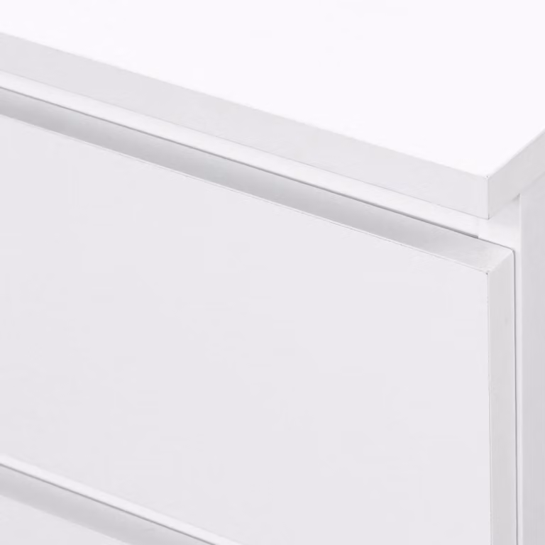 Birlea Oslo 6 Drawer Chest in Grey and White, W/D/H: 121.5 x 40 x 70 cm