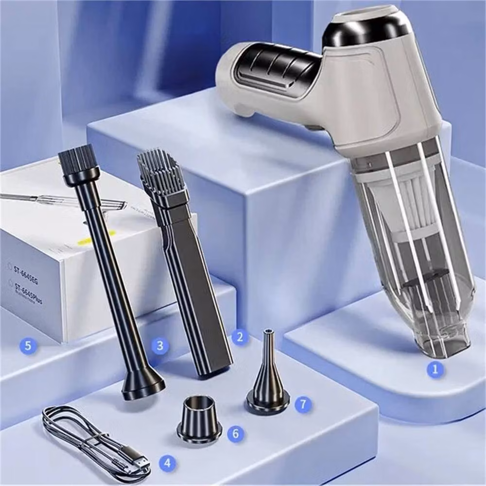 Nordara Cordless Wet and Dry Handheld Car Vacuum Cleaner in Grey – 4