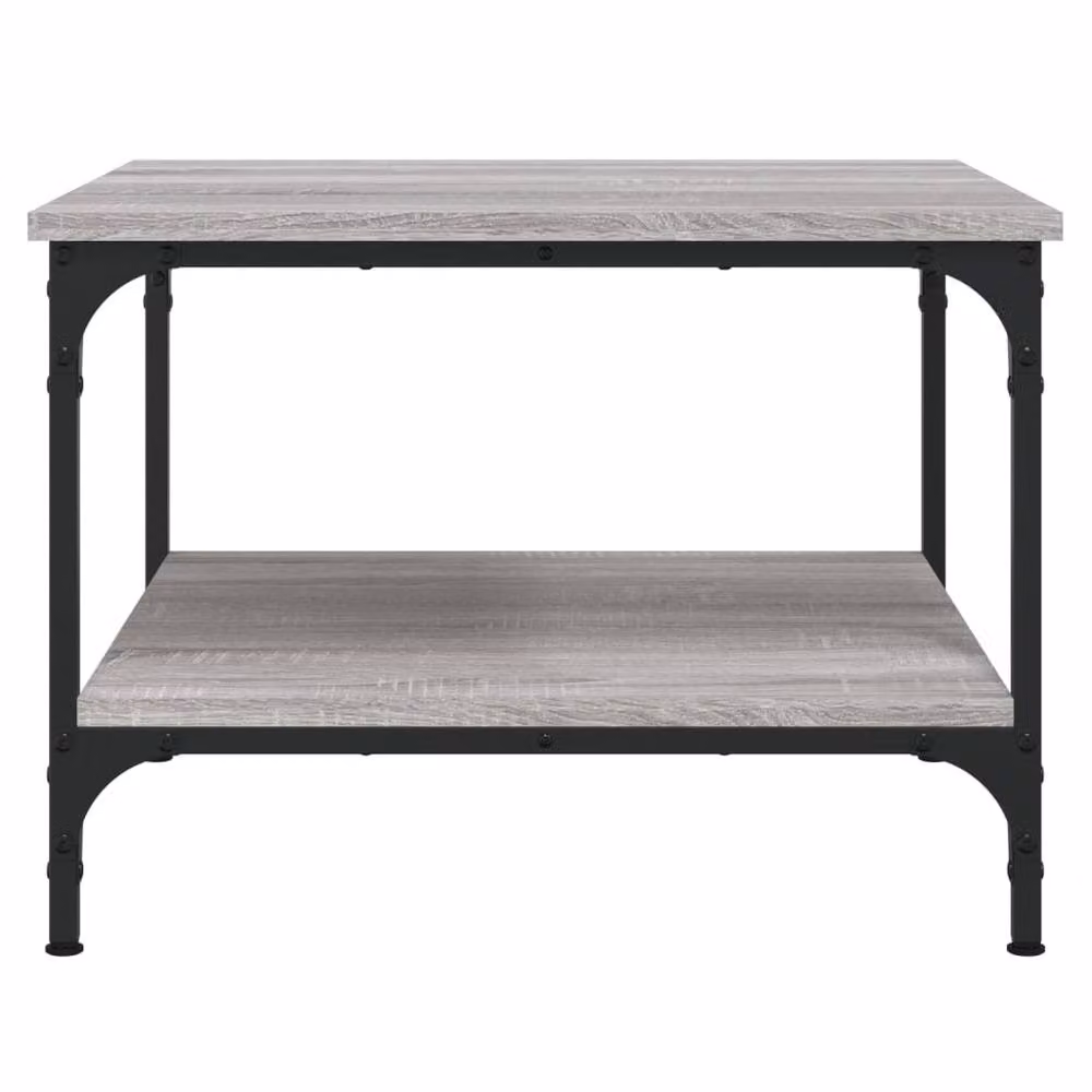 Berkfield Home Grey Sonoma Coffee Table, W/D/H: 55 x 55 x 40 cm – 4