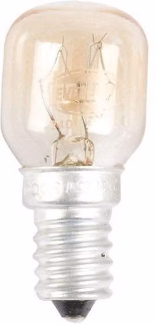 Eveready 15W Heat Resistant Transparent Oven Bulb with E14 SES Base