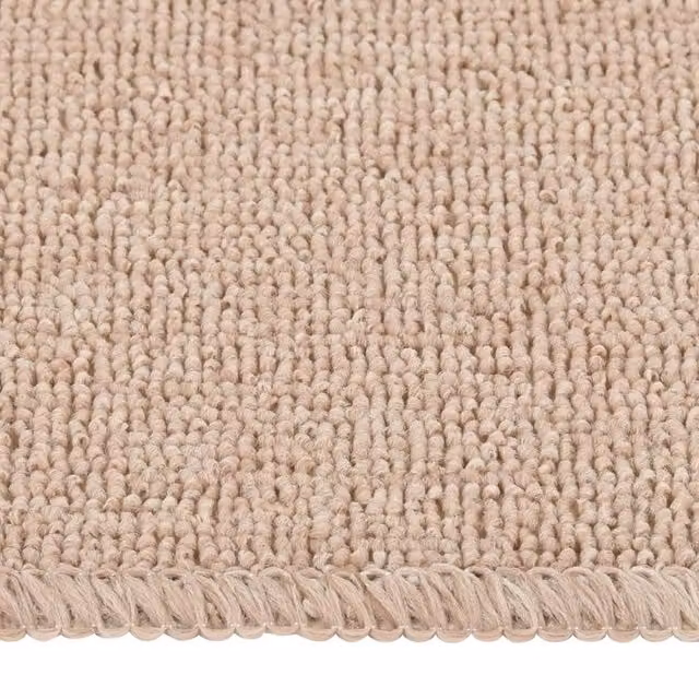 Berkfield Home Decorative Anti Slip Stair Mats, 15 Pack, Beige, W: 75 cm, D: 20 cm – 1