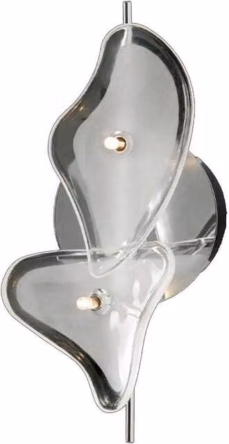 Netlighting Otto 2 Light G4 Bar Ceiling and Wall Lamp in Chrome – 1