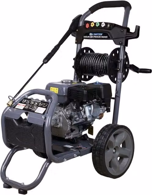 SwitZer 7HP Petrol Pressure Washer 2200PSI PPW03, Grey