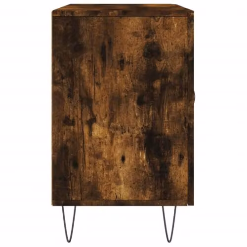 vidaXL Modern Sideboard in Brown Wood and Metal, W/D/H: 100 x 36 x 60 cm – 4