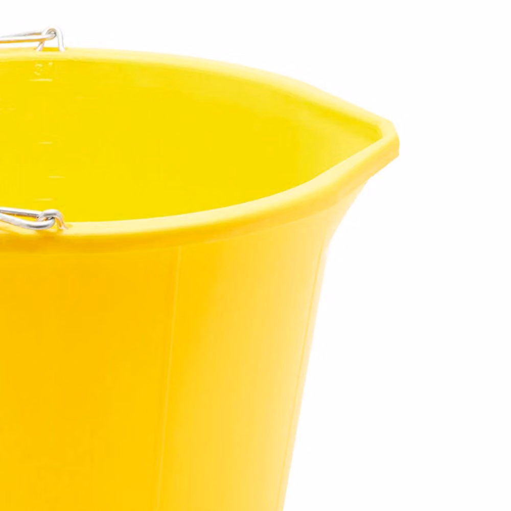 Wilsons Yellow Builders Bucket, 11.35 Litres – 2