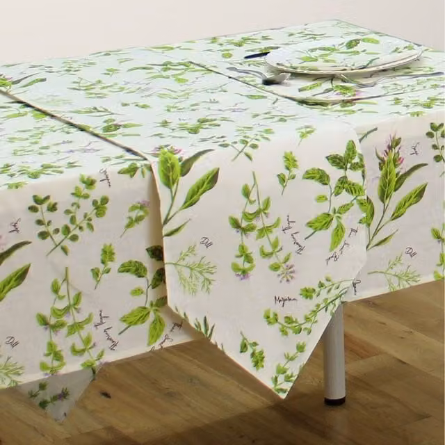 Kitchenwise Herb Garden Floral Table Runner in Multicolour