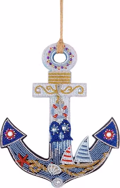 Syntego Hanging Anchor Diamond Art Kit in Multicolour