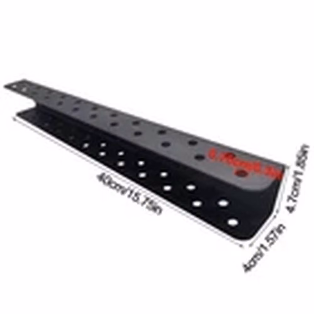 EONLION 2-Piece Wall Mounted Steel Screwdriver Organiser and Tool Storage Rack in Black – 2