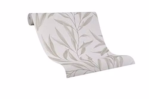 Marburg Beige Floral Nature Pattern Wallpaper for Bedroom, Living Room or Kitchen, W: 0.53 m, L: 10.05 m – 1
