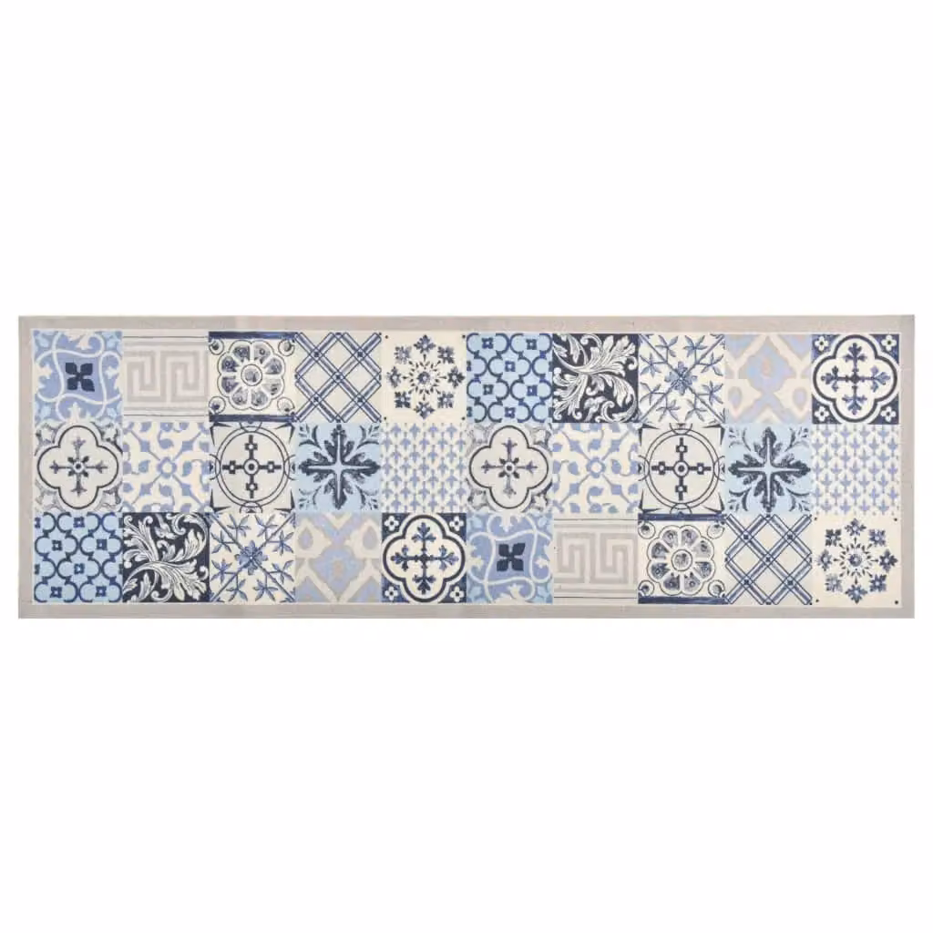 Berkfield Home Washable Mosaic Kitchen Floor Mat, Multicolour, W/D/H: 45 x 150 cm – 2