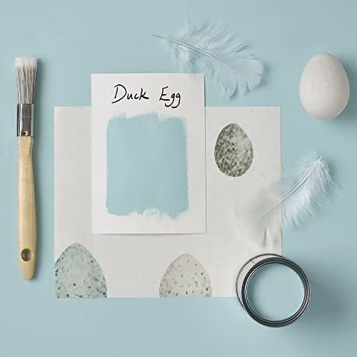 Rust-Oleum Scratch-Proof Water-Based Floor Paint in Matt Finish, Duck Egg Blue, 2.5 l – 2