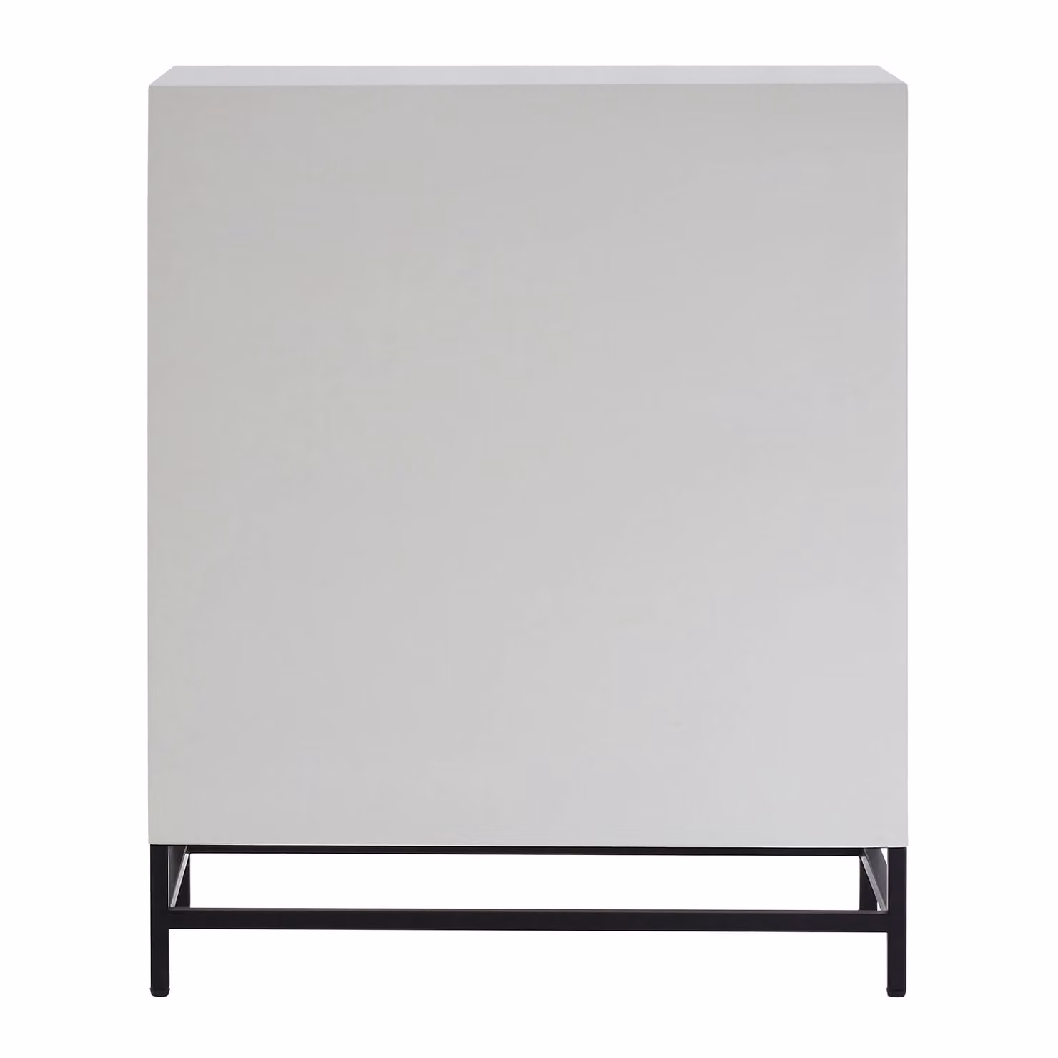 Orsina Elegant 2 Door White Corner Cabinet with Internal Shelves – 2