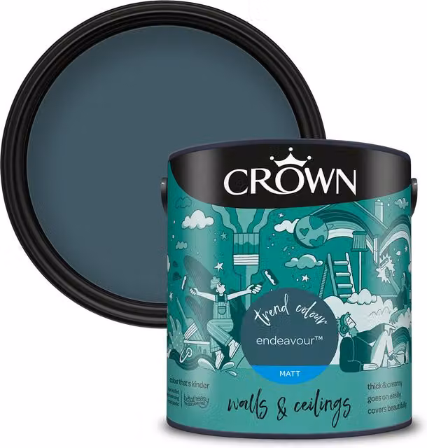 Crown Matt Emulsion Endeavour 2.5l