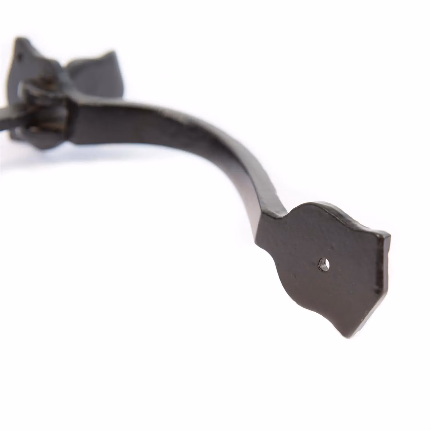 Hammer and Tongs Rustic Suffolk Iron Latch in Black, H: 240 mm – 2