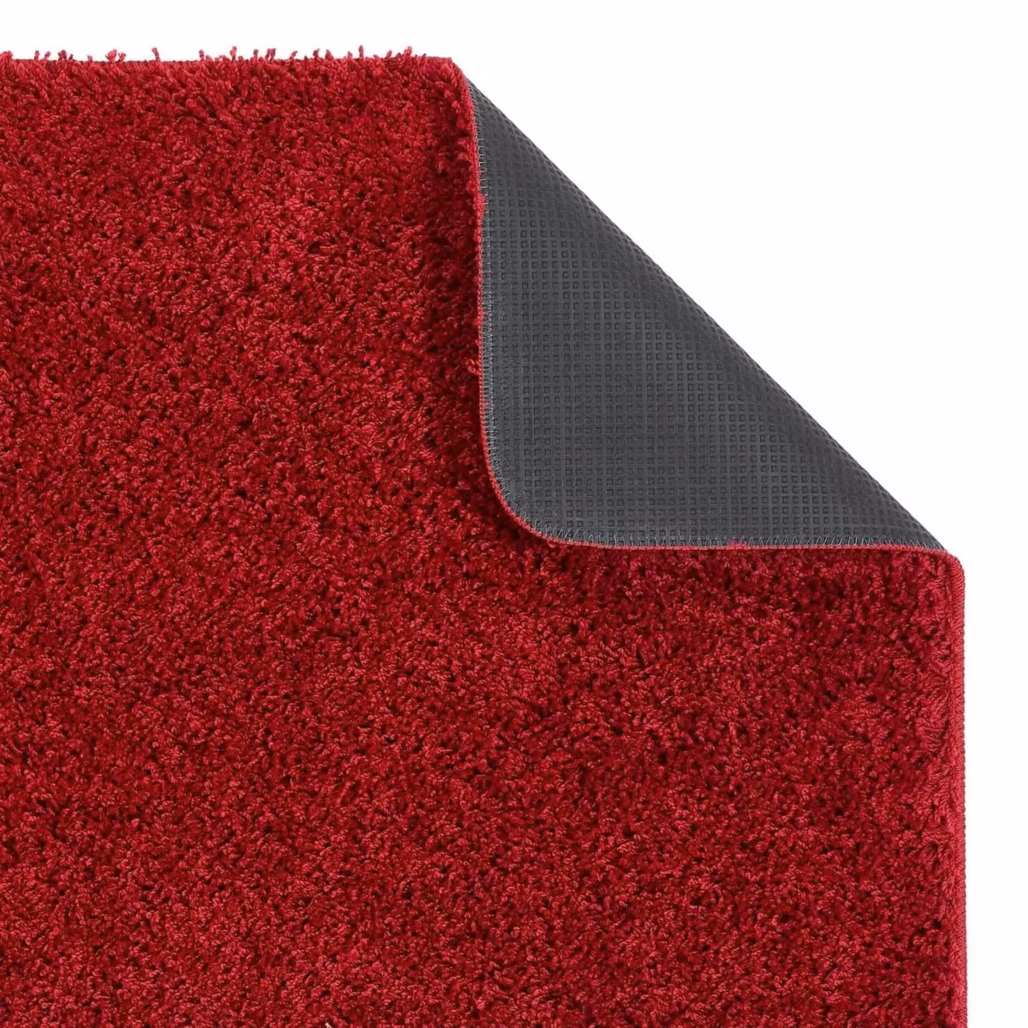 THE RUGS Washable Non Slip Shaggy Rug in Red, W/D/H: 140 x 200 cm – 3