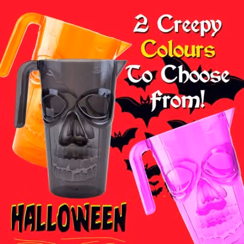 VFM e-Store Halloween Skull Jug in Black – 5