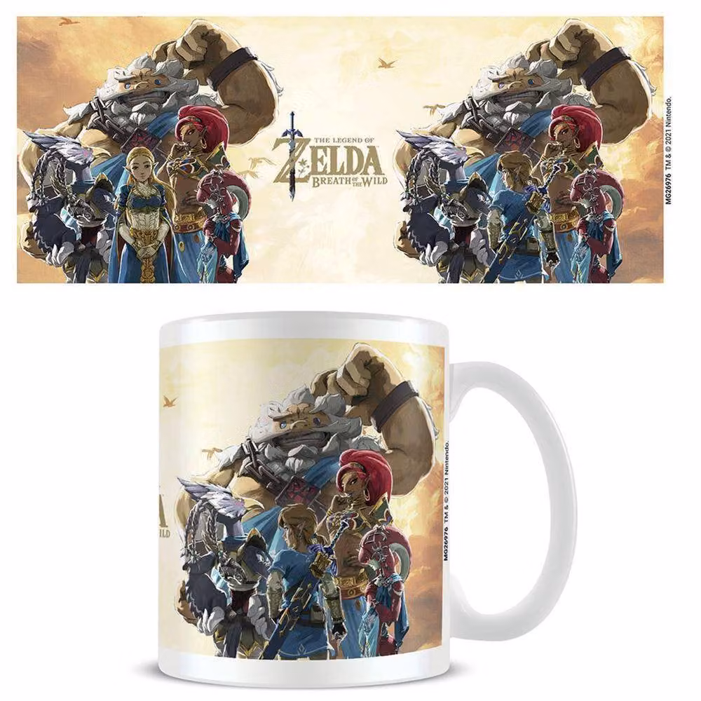 Nintendo Champions Sunset Ceramic Mug in White and Multicolour – 3