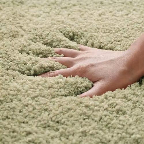 Allure Bath Fashions Luxury Microfibre Non-Slip Bath Mat, Green, W: 50 cm, D: 80 cm, H: 2 cm – 2