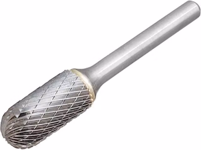 Dormer P805 Solid Carbide Rotary Bright Burr in Silver and Multicolour