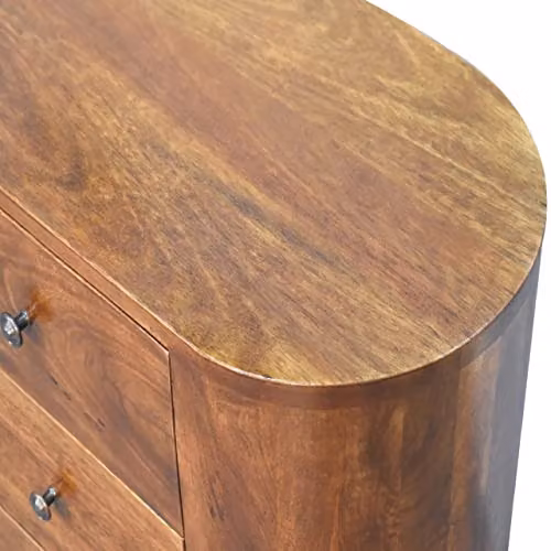 Artisan Mango Wood Classic Cabinet, Brown, W/D/H: 60.0 x 30.0 x 65.0 cm – 4