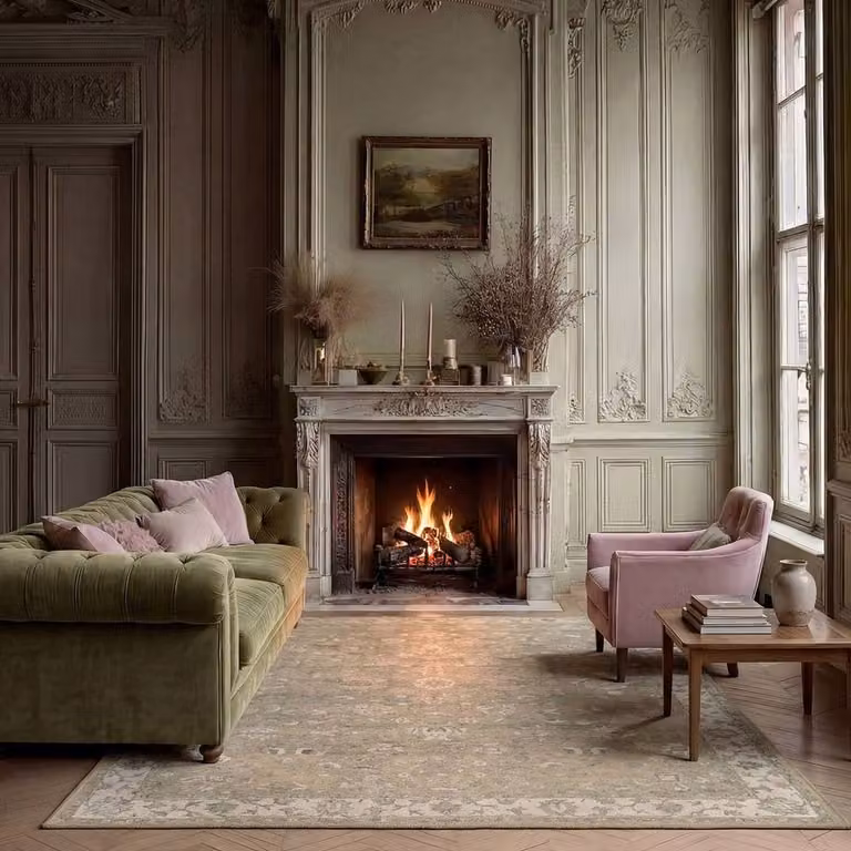 Kukoon Green and Beige Distressed Soft Pile Area Rug, W: 80 cm, L: 300 cm