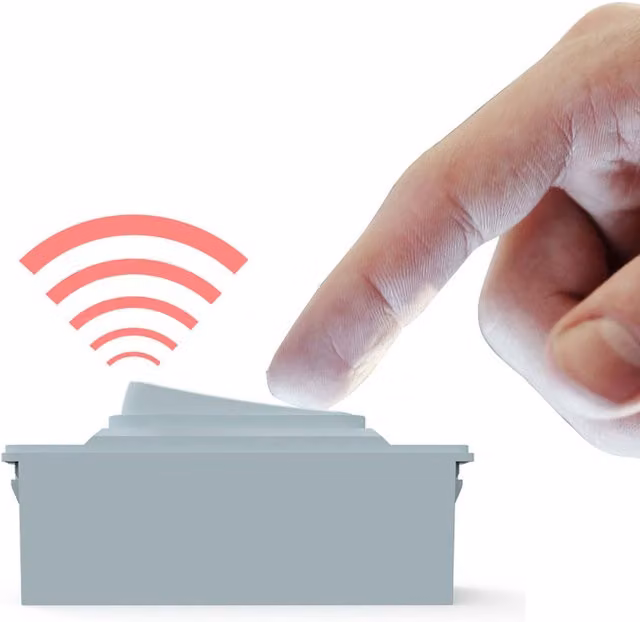 EnerJ Smart Wireless Kinetic Grid Switch in White