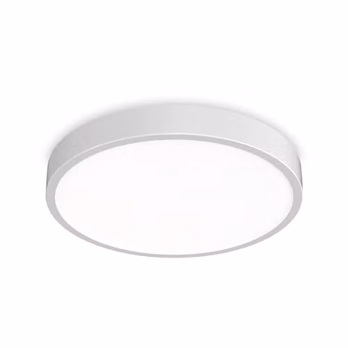 Netlighting Ray Integrated LED Semi Flush Ceiling Light in White, 6850Lm, IP44 – 1