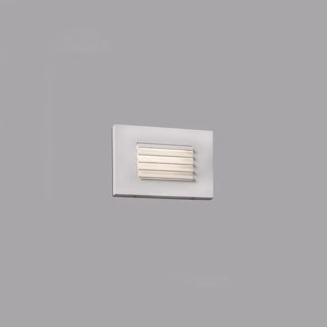 Netlighting Spark Outdoor LED Recessed Ground Light, White and Grey, 5W, 3000K Warm White, IP65