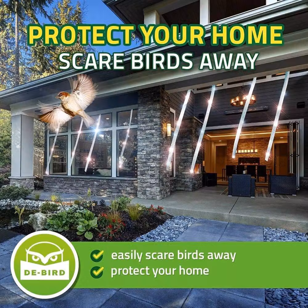 Marco Paul Multicolour Bird Repellent Scare Tape – 2