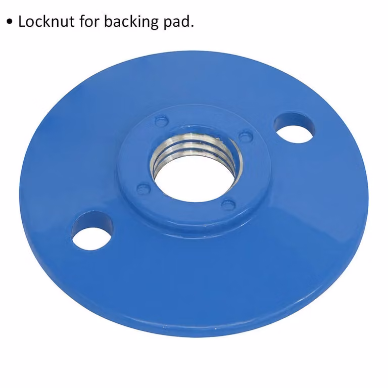 Loops M14 x 2mm Self-Locking Pad Locknut for ys06322 Backing Pad in Blue