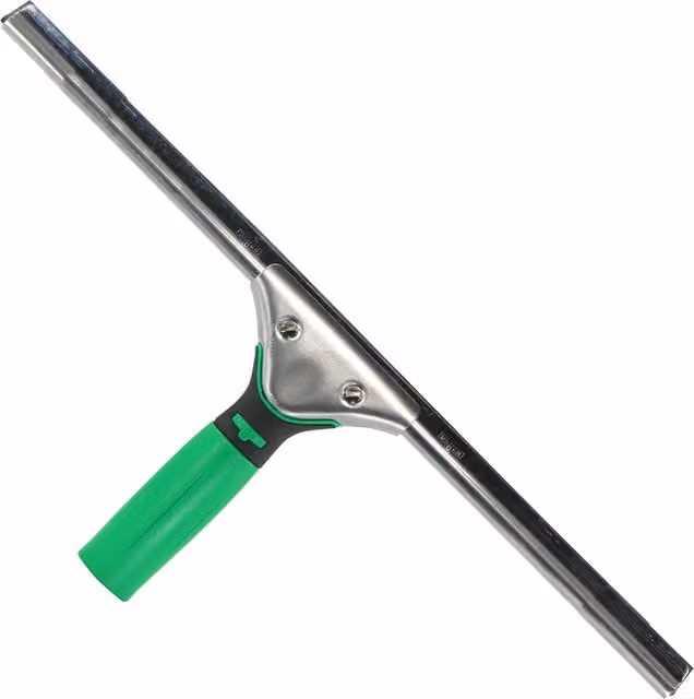 Unger Green Refillable Squeegee with Stainless Steel and Rubber Head, Width: 45 cm