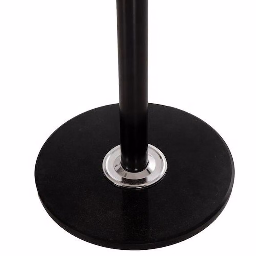 FORGEVIO Metal Coat Hanger and Hat Stand Freestanding Storage Rack in Matt Black – 2