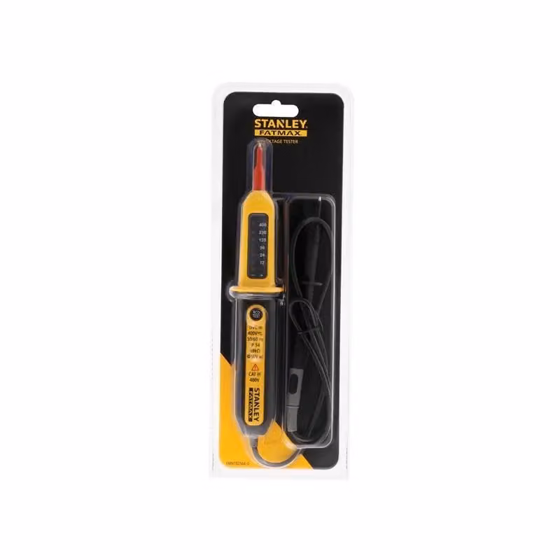 Stanley Fatmax LED Voltage Tester in Yellow and Multicolour – 2
