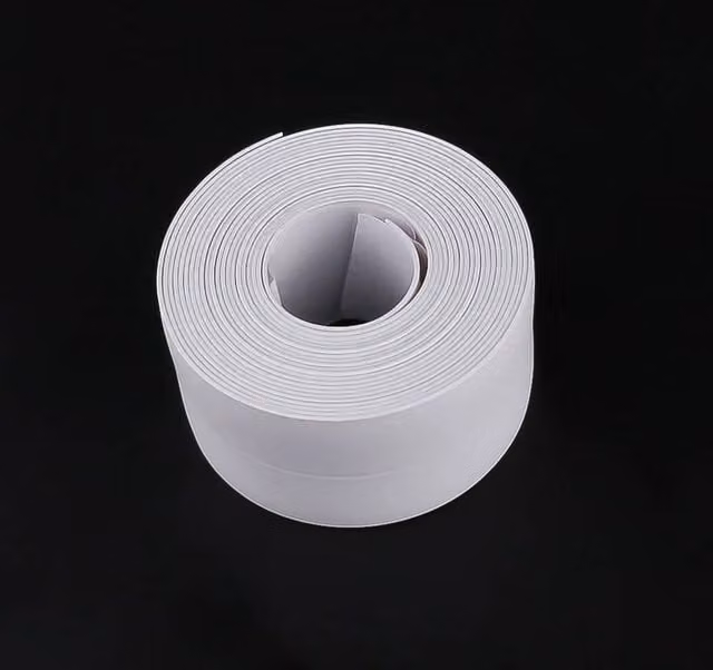 PAWNORA Waterproof White Plastic Sealing Tape for Bath and Shower, Length: 3.2 m, Width: 22 mm – 1