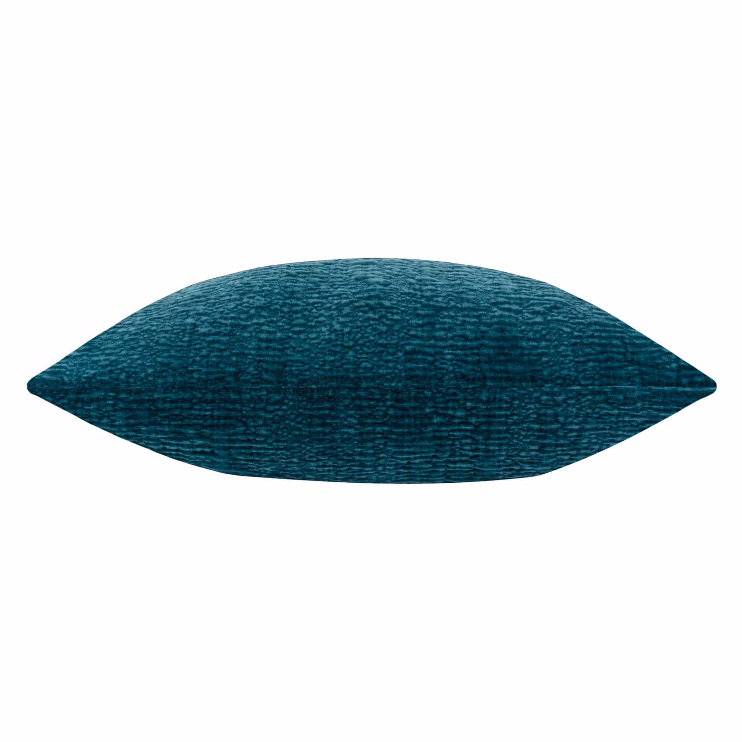 Yard Osaka Textured Chenille Polyester Filled Rectangular Cushion in Petrol Blue W/D/H: 40 x 60 x 40 cm – 3