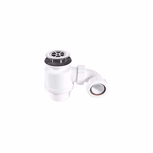 McAlpine 1.5 inch 50mm Seal Resealing Shower Trap STW4-RB in White – 3