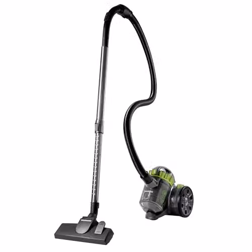 Daewoo Tornado Cyclonic 700W Bagless Cylinder Vacuum Cleaner in Grey with HEPA Filtration and 2L Capacity