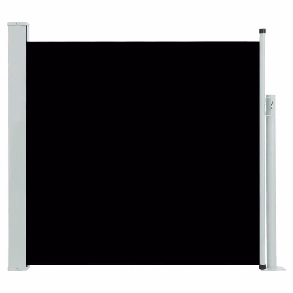 Berkfield Home Patio Retractable Side Awning in Black, W/H: 300 x 170 cm – 2