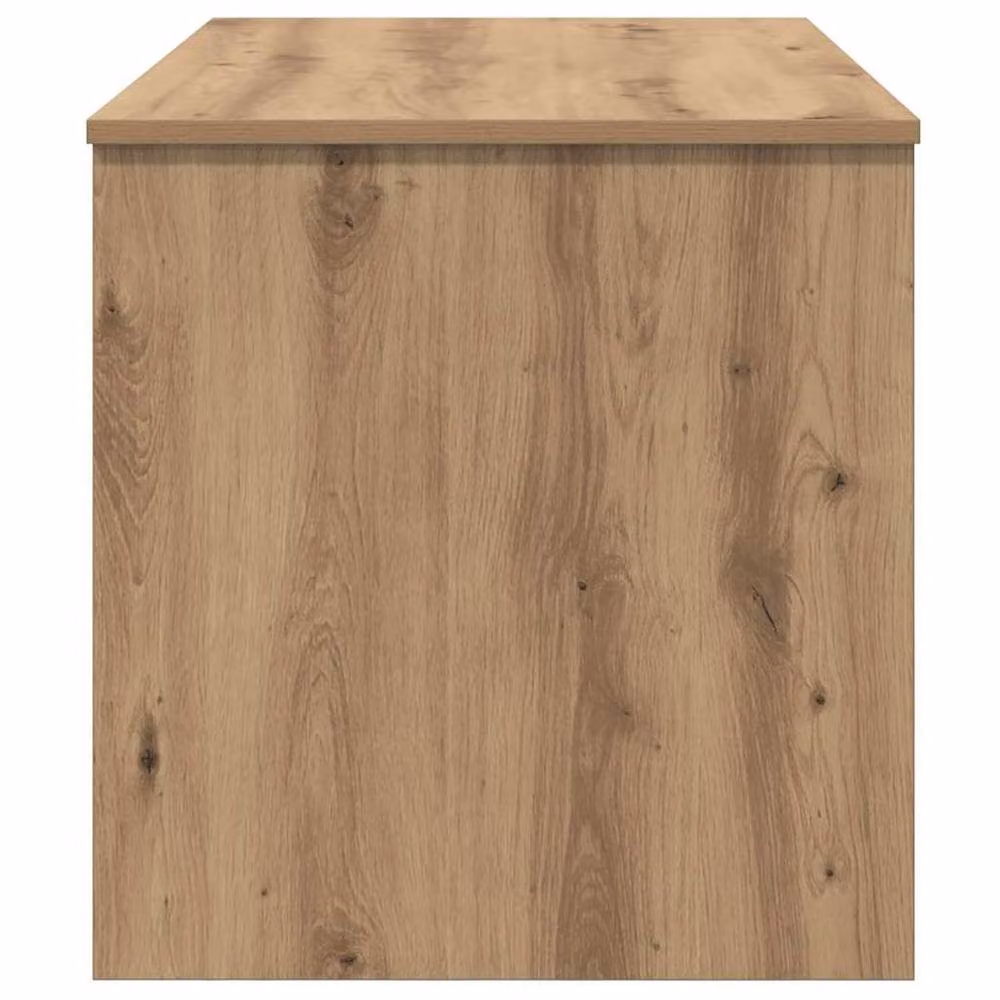Berkfield Home Artisan Oak Coffee Table in Brown, W: 102 cm, D: 50 cm, H: 52.5 cm – 4