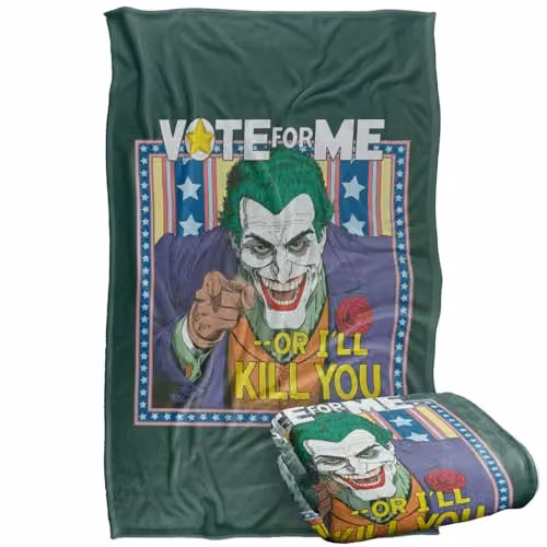 Warner Bros. Batman Dark Detective 1 Super Soft Fleece Throw Blanket, Multicolour, W: 91.44 cm x D: 147 cm – 1